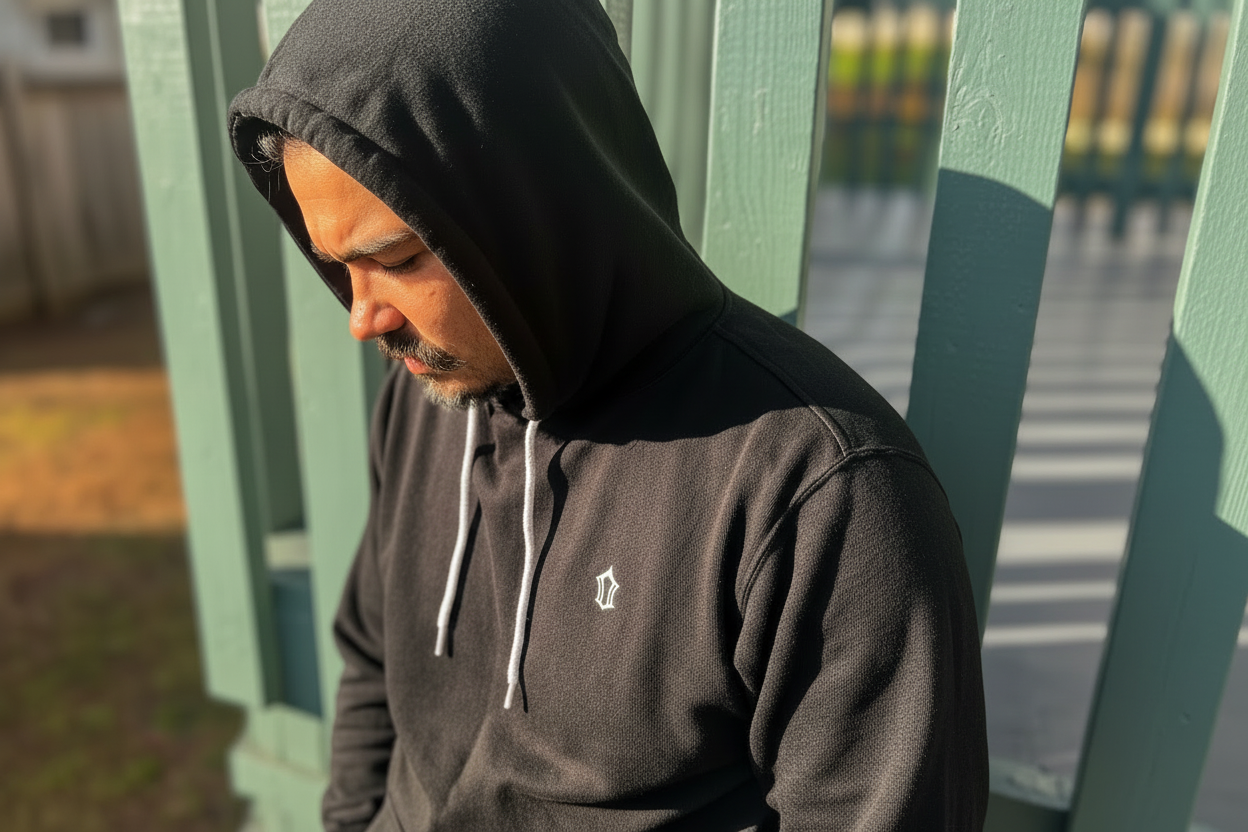 Evor Culture Lightweight Embroidered Hoodie