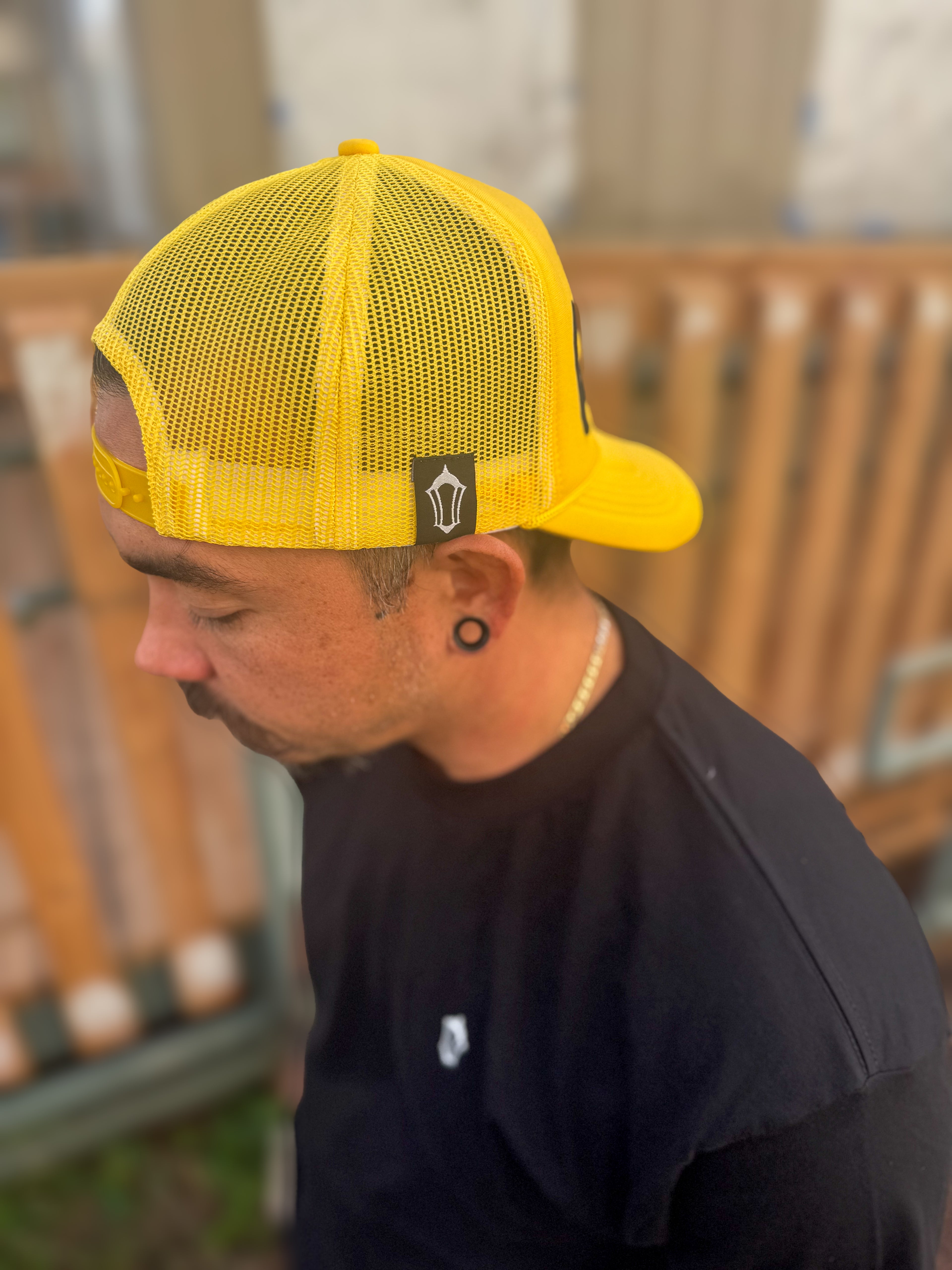 Yellow Foam Trucker