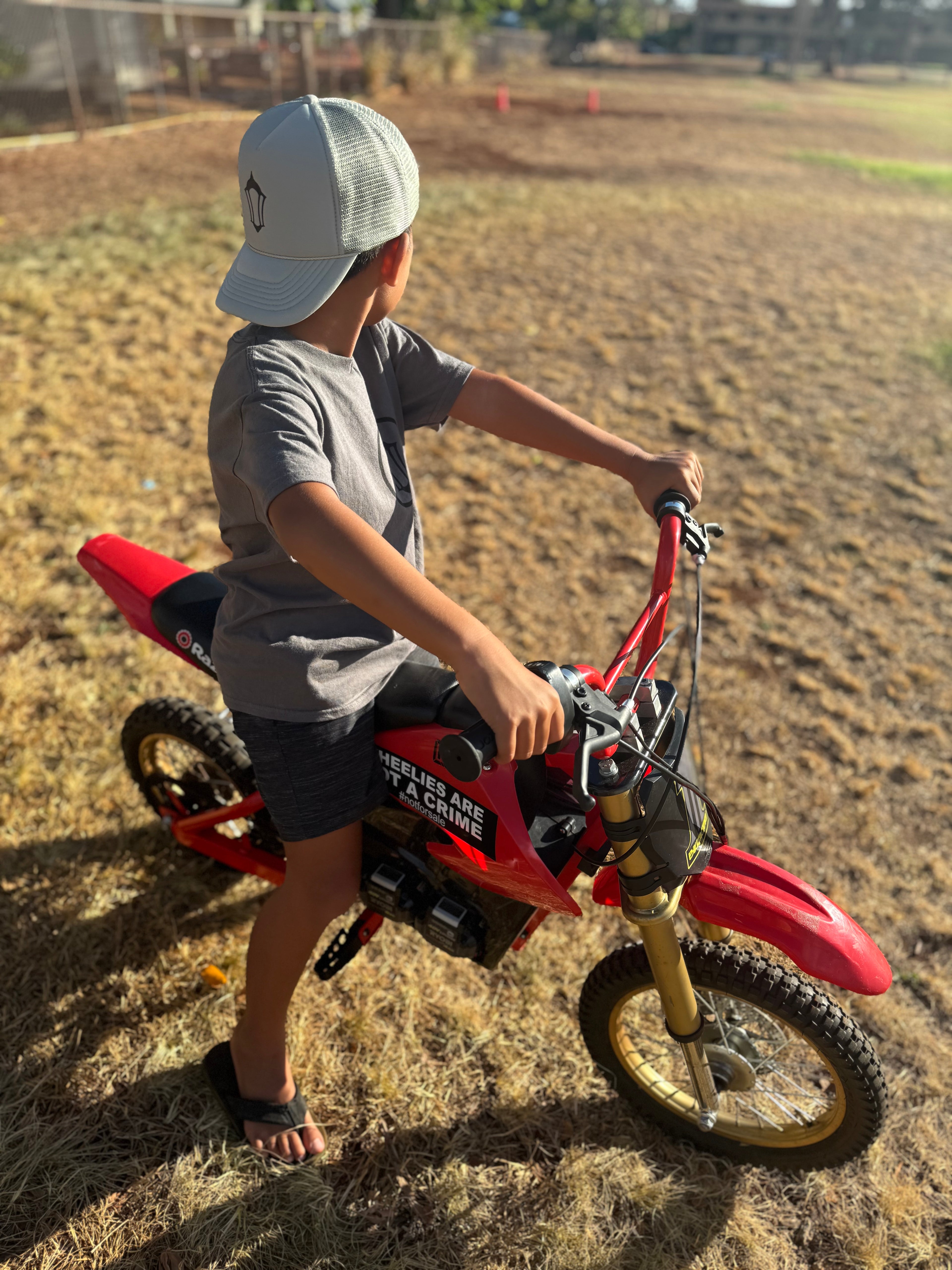 Kids Gray Foam Trucker