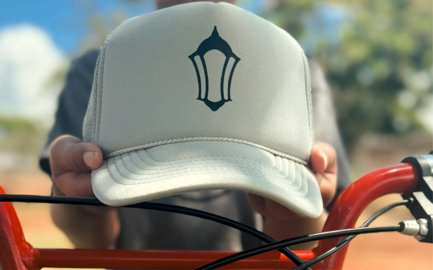 Kids Gray Foam Trucker