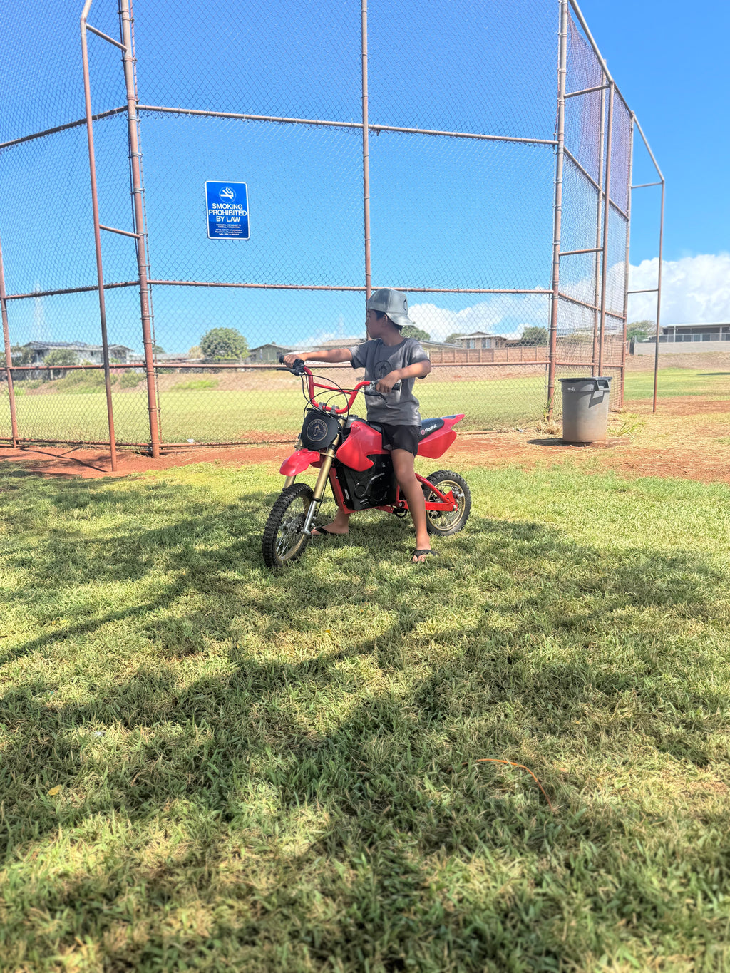 Kids Gray Foam Trucker
