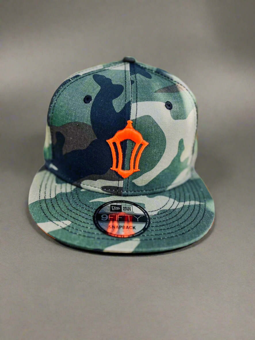 Camo New Era Snap Back