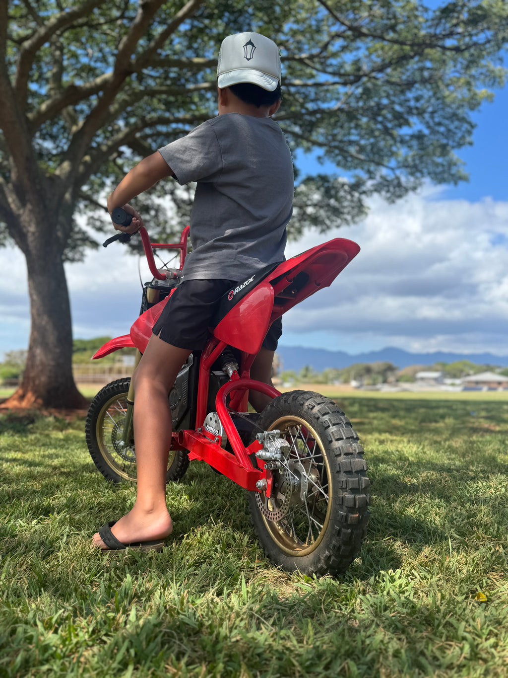 Kids Gray Foam Trucker