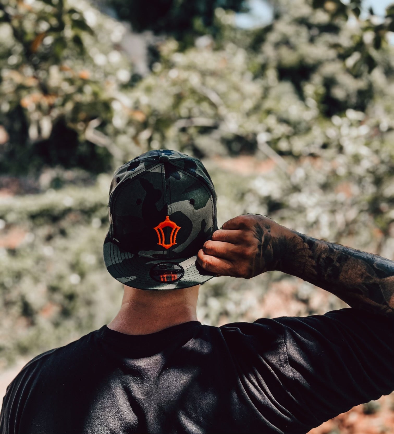 Camo New Era Snap Back