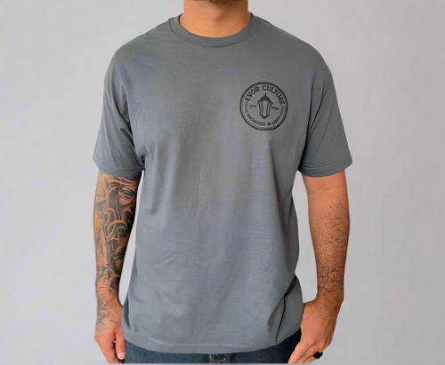 Anchored In Light Grey Tee