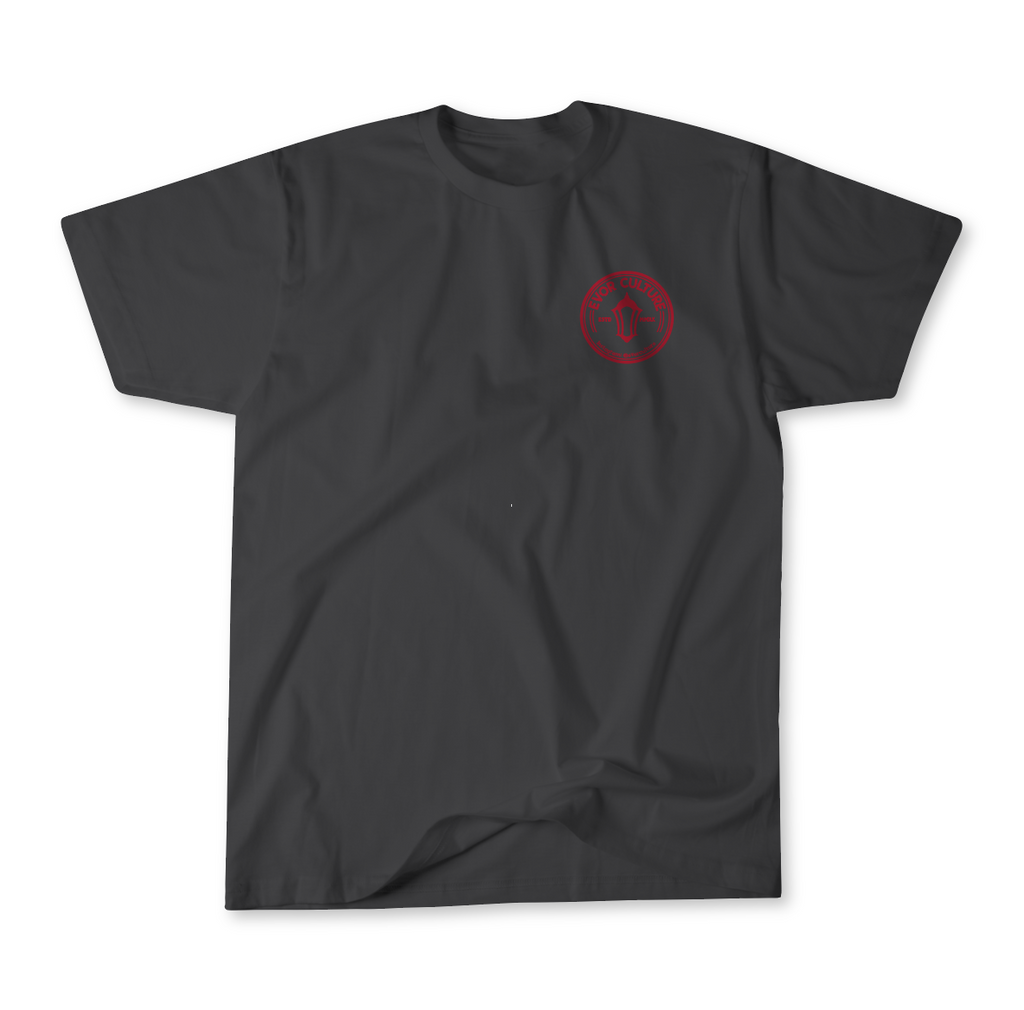 Anchored In Light Kids Black Tee