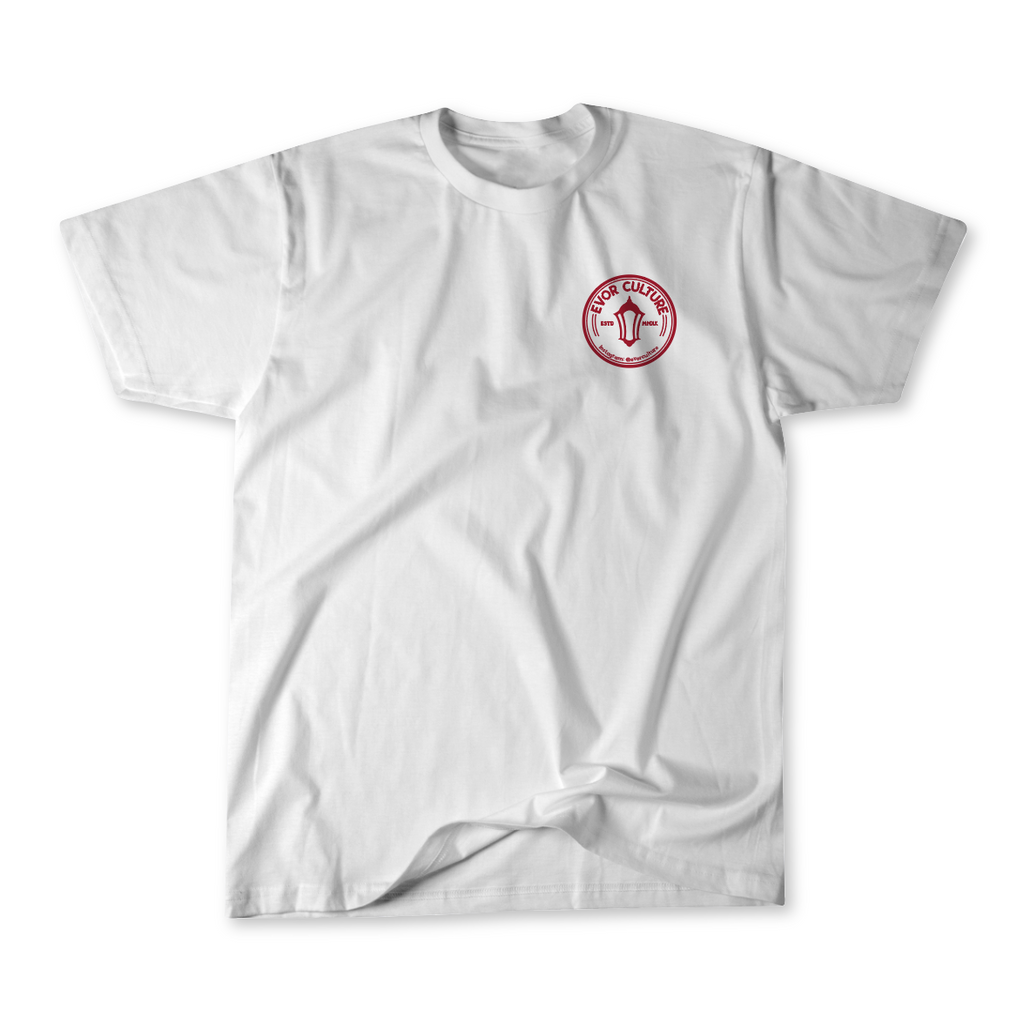 Anchored In Light Kids White Tee