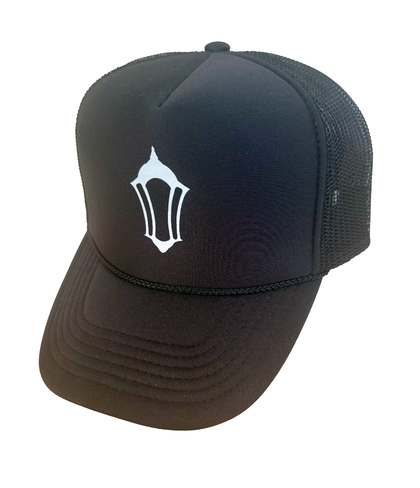 Kids Black Foam Trucker